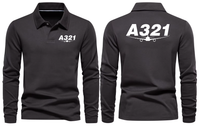 Thumbnail for AIRBUS A321 LONG SLEEVE  POLO