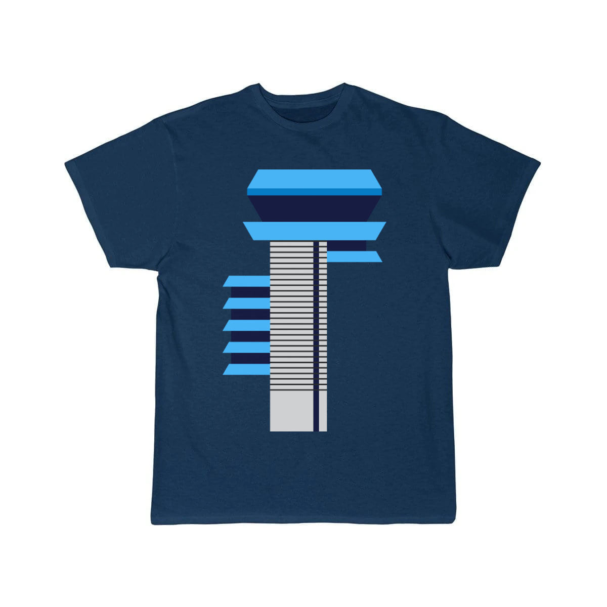 Bucharest Otopeni ATC control tower T-SHIRT THE AV8R