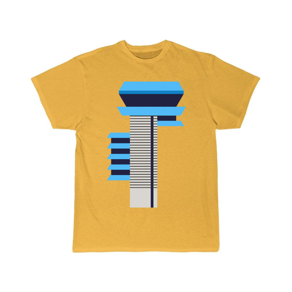 Bucharest Otopeni ATC control tower T-SHIRT THE AV8R