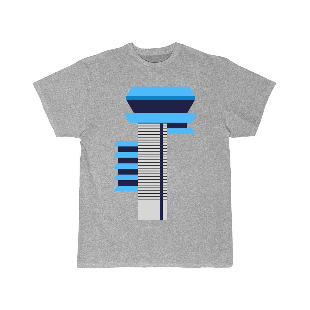 Bucharest Otopeni ATC control tower T-SHIRT THE AV8R