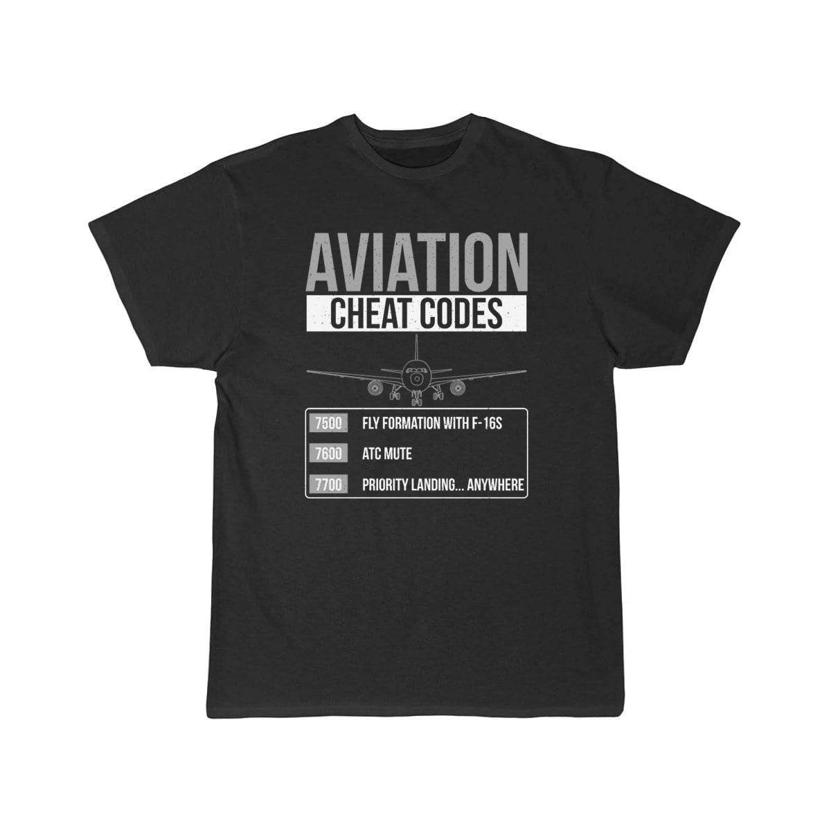 Aviation Cheat Codes - Funny For Pilots And Atc T-SHIRT THE AV8R