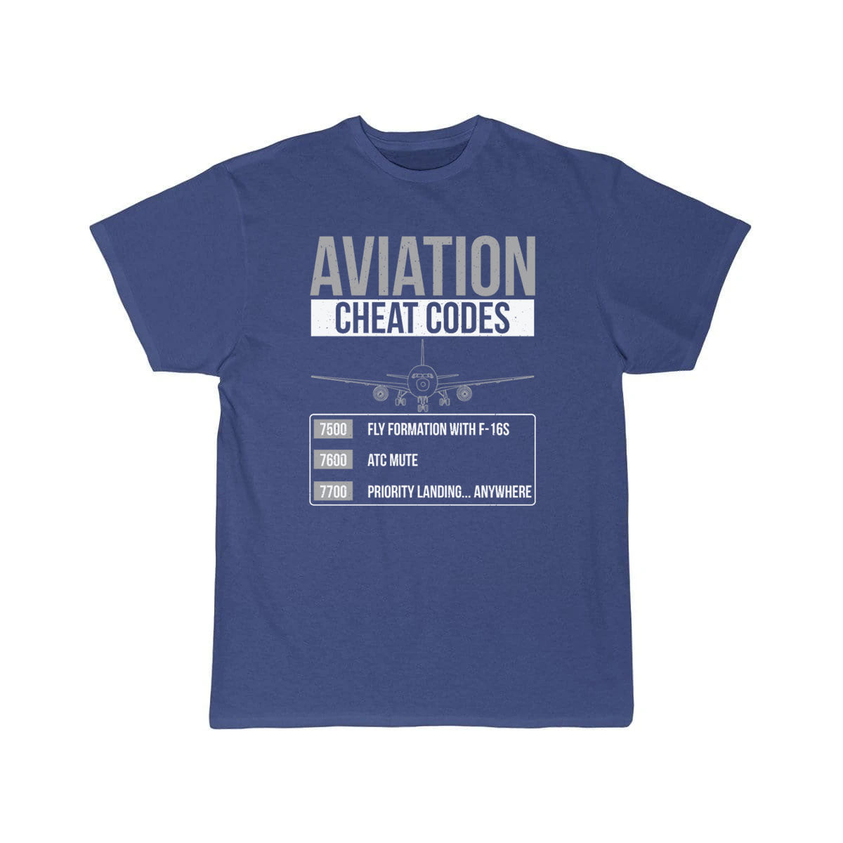 Aviation Cheat Codes - Funny For Pilots And Atc T-SHIRT THE AV8R