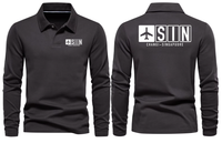 Thumbnail for SIN AIRPORT LONG SLEEVE POLO