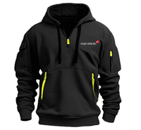 Thumbnail for VIRGIN ATLANTIC AIRWAYS HOODED JACKET PULLOVER