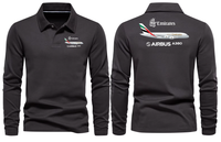 Thumbnail for AIRBUS A380 LONG SLEEVE  POLO