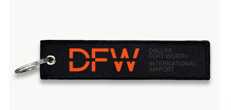 DFW AIRPORT KEY CHAIN
