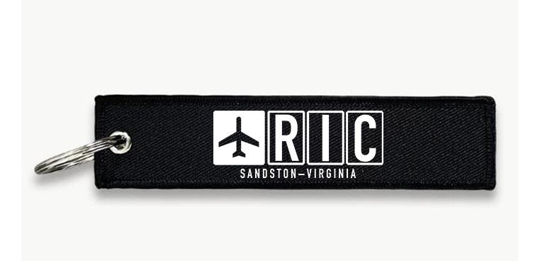 RIC AIRPORT KEY CHAIN