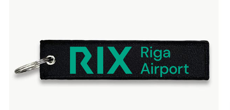RIX AIRPORT KEY CHAIN