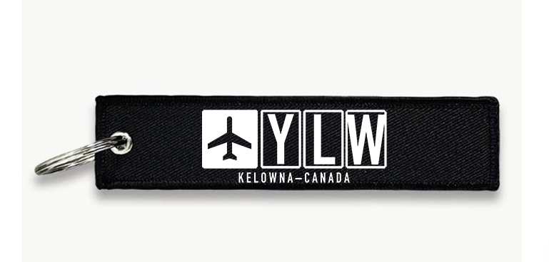 YLW AIRPORT KEY CHAIN