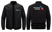 Thumbnail for AMERICAN AIRLINES  LOOSE SOLID COLOR JACKET