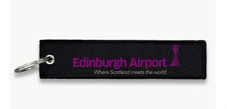 EDINBURG AIRPORT KEY CHAIN