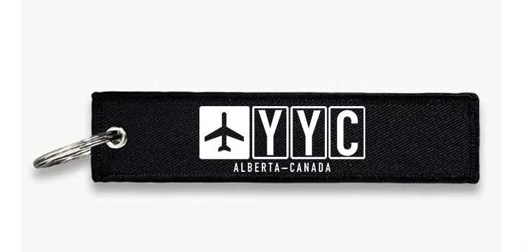 YYC AIRPORT KEY CHAIN