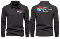 Thumbnail for TAMPA INTERNATIONAL AIRPORT LONG SLEEVE  POLO