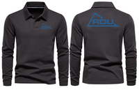 Thumbnail for RDU AIRPORT LONG SLEEVE  POLO