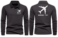 Thumbnail for BOEING 747 LONG SLEEVE  POLO