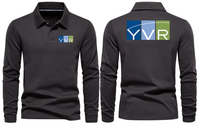 Thumbnail for YVR AIRPORT LONG SLEEVE  POLO