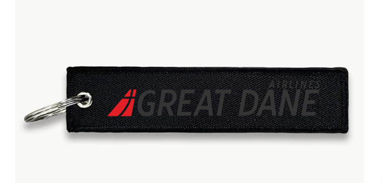 GREAT DANE AIRLINES KEY CHAIN