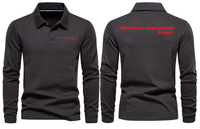 Thumbnail for ABERDEEN AIRPORT LONG SLEEVE  POLO