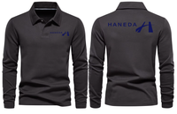 Thumbnail for AER HANEDA AIRPORT LONG SLEEVE  POLO