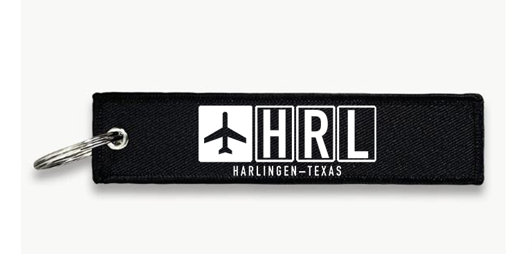 HRL AIRPORT KEY CHAIN