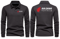 Thumbnail for AIR CHINA AIRLINES LONG SLEEVE  POLO