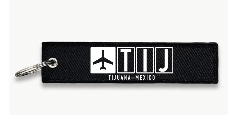 TIJ AIRPORT KEY CHAIN