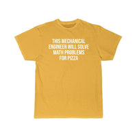 Thumbnail for Funny Mechanical Engineer Math Pizza Lover T-Shirt THE AV8R