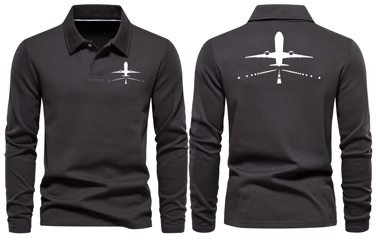 BOEING 777  LONG SLEEVE  POLO