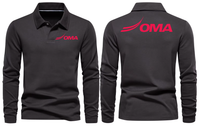 Thumbnail for OMA AIRPORT LONG SLEEVE  POLO
