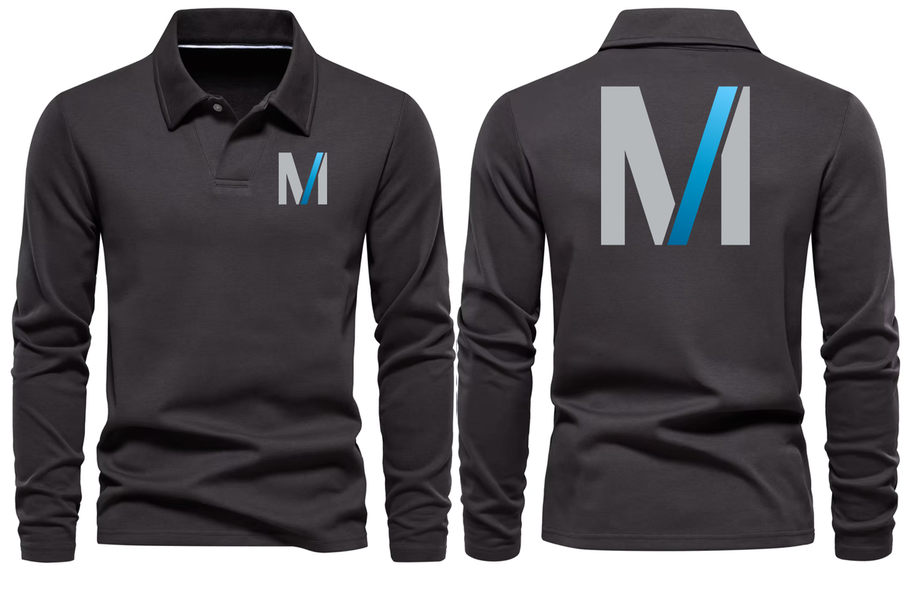 M HANNOVER  AIRPORT LONG SLEEVE  POLO