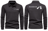 Thumbnail for HANEDA AIRPORT LONG SLEEVE  POLO