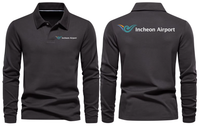 Thumbnail for INCHEON AIRPORT LONG SLEEVE  POLO