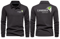Thumbnail for CANBERRA AIRPORT LONG SLEEVE  POLO