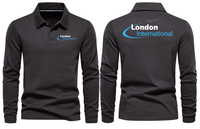 Thumbnail for LONDON AIRPORT LONG SLEEVE  POLO