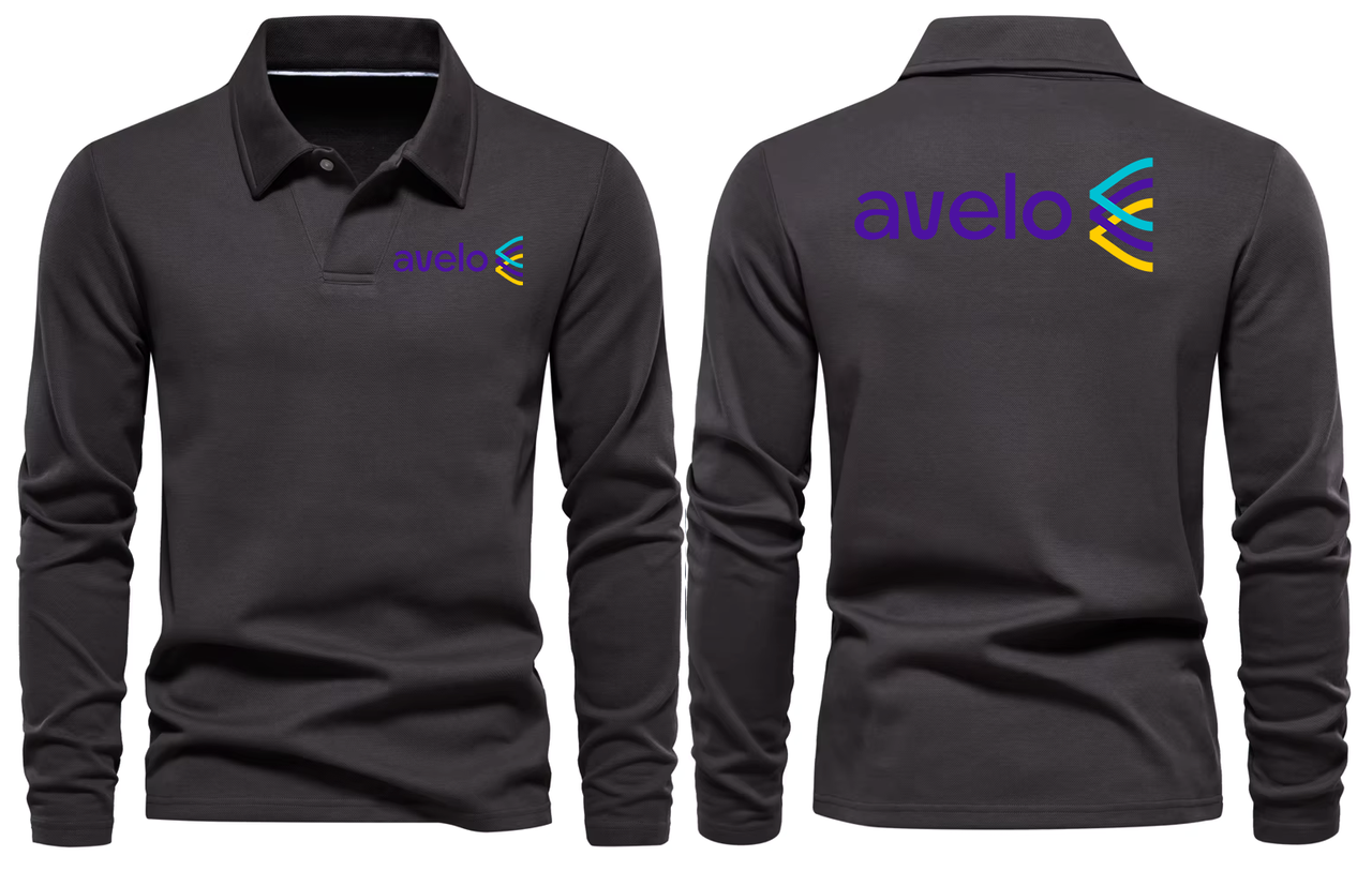 AVELO LONG SLEEVE  POLO