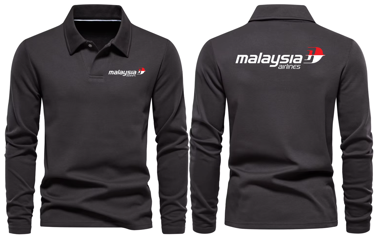 MALAYSIA AIRLINES LONG SLEEVE  POLO