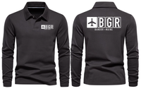 Thumbnail for BGR AIRPORT LONG SLEEVE POLO
