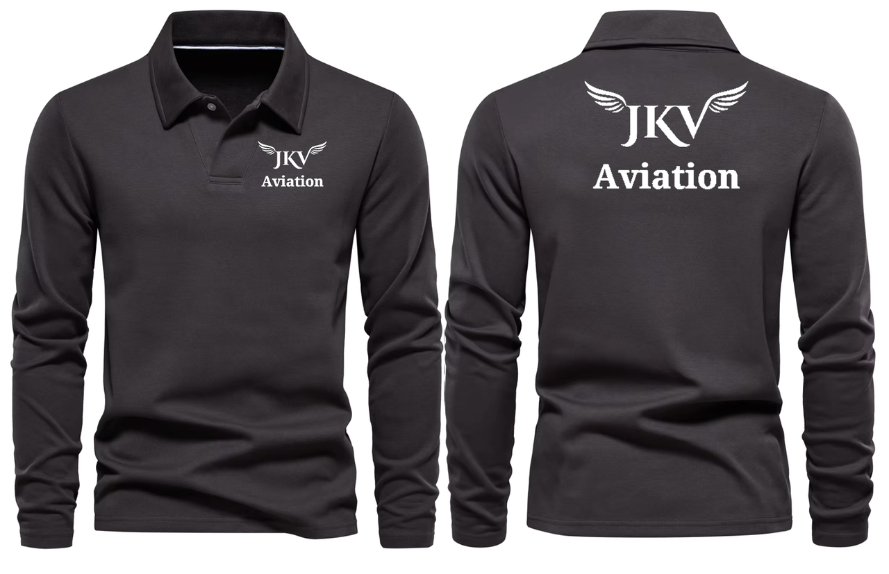AVATION  LONG SLEEVE  POLO