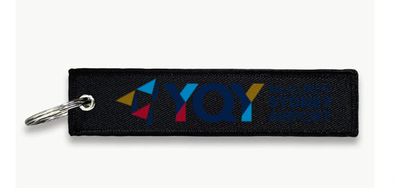 YQY  AIRPORT KEY CHAIN