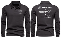 Thumbnail for BOEING DOUGLAS LONG SLEEVE  POLO