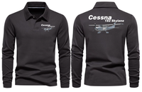 Thumbnail for CESSNA 182 LONG SLEEVE  POLO
