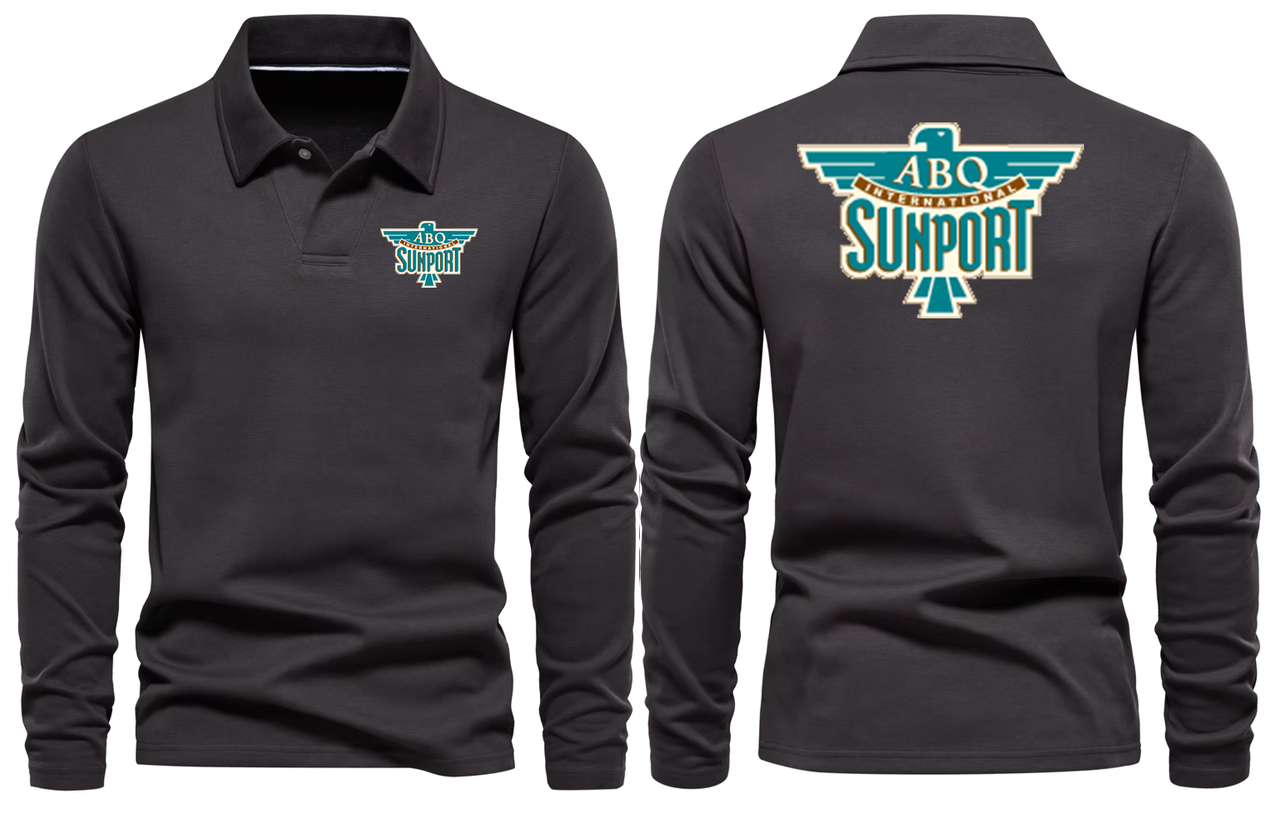 ABQ SUNPORT LONG SLEEVE  POLO