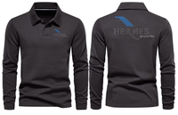 Thumbnail for HERMES AIRWAYS LONG SLEEVE  POLO