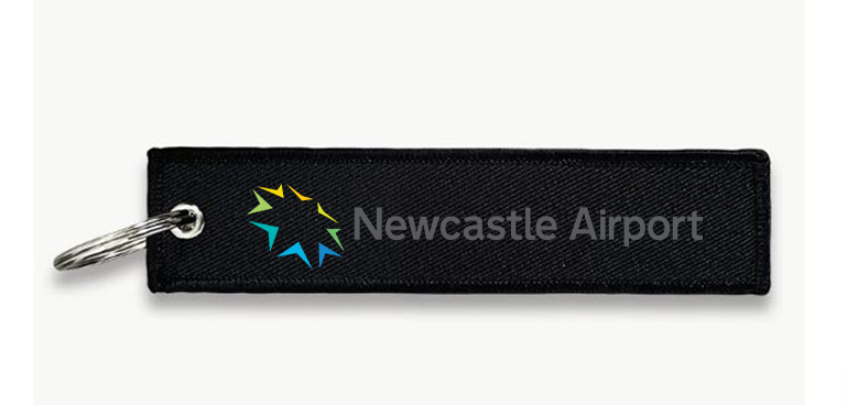 NEW CASTALE AIRPORT KEY CHAIN