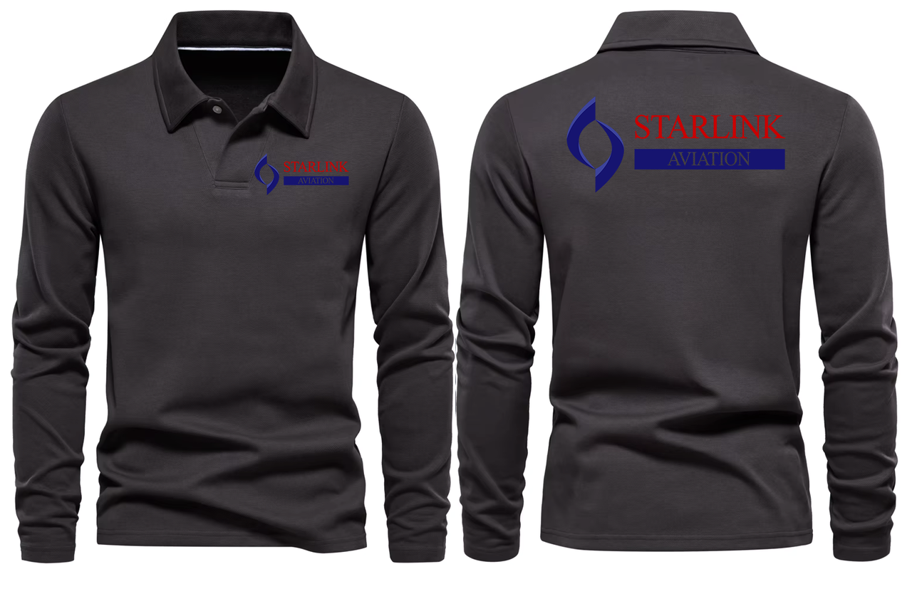 STARLINK  LONG SLEEVE  POLO