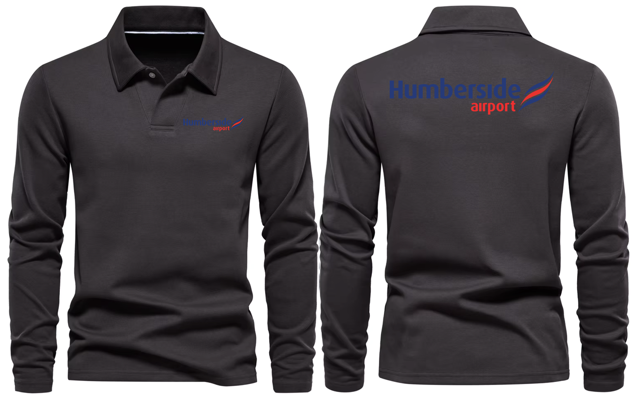 HUMBERSIDE AIRPORT LONG SLEEVE  POLO