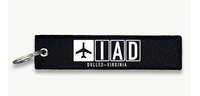 Thumbnail for IAD AIRPORT KEY CHAIN