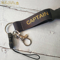Thumbnail for 2 PCS CAPTAIN CHAVEIRO FASHION TRINKET NECK STRAP KEYCHAIN - PILOTSX