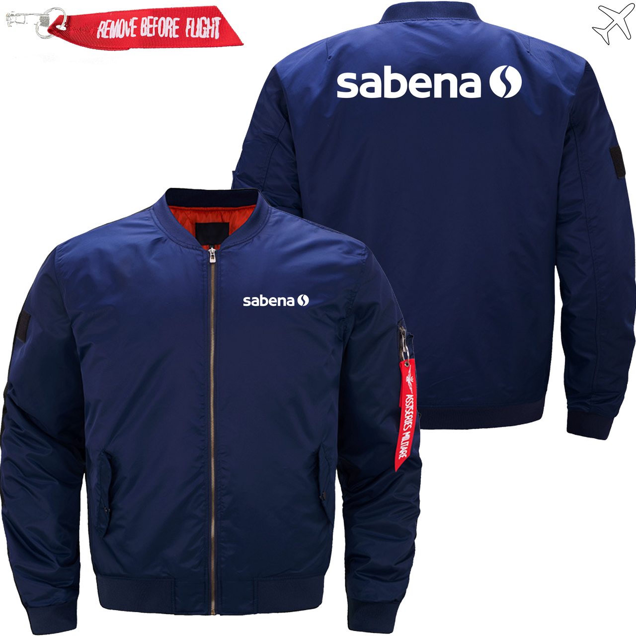 SABENA AIRLINES MA1 JACKET THE AV8R