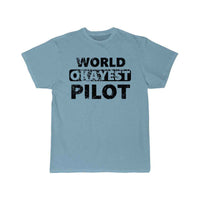 Thumbnail for Funny Pilot Pilots world okayest Pilot T-SHIRT THE AV8R